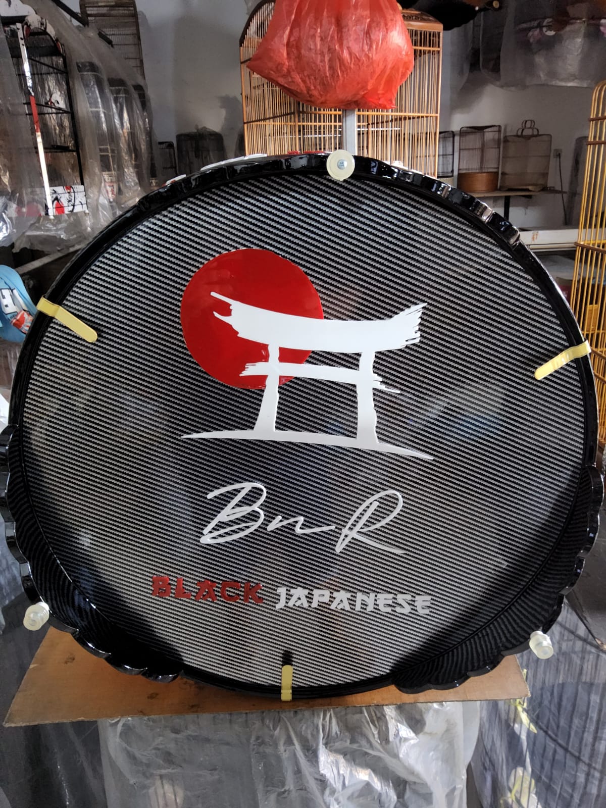 sangkar BNR black japanese carbon - Image 2